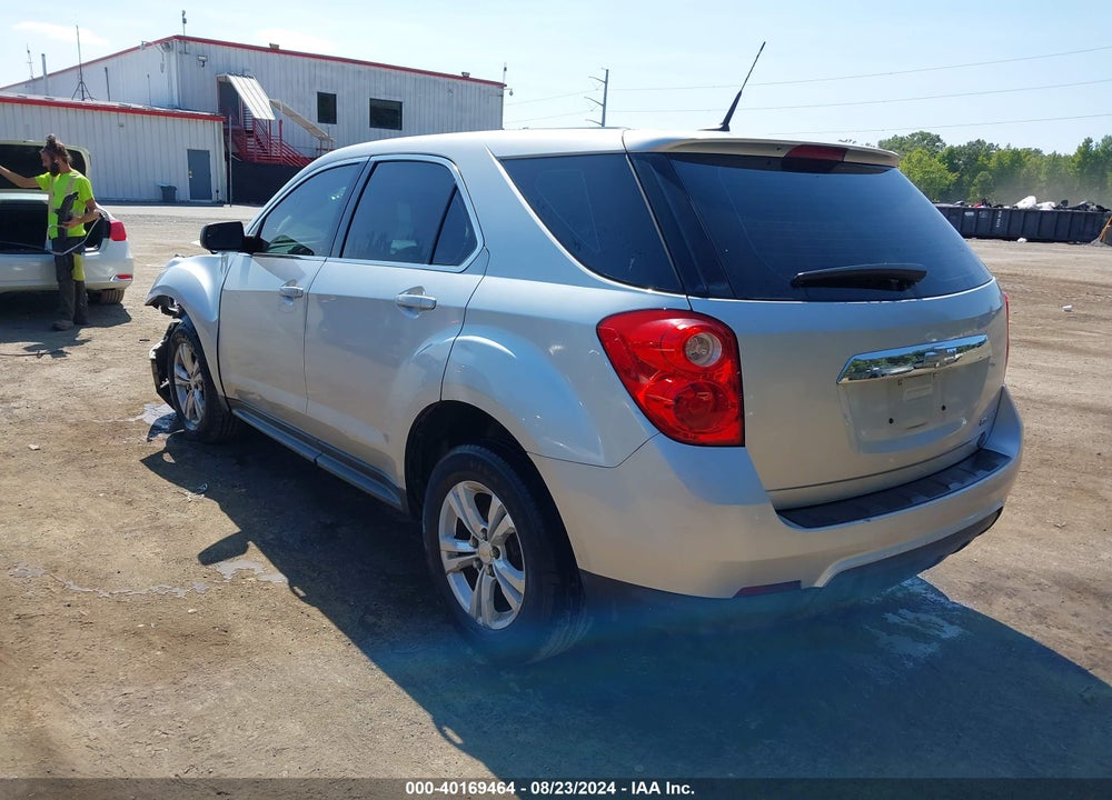 2012 CHEVROLET EQUINOX LS VIN: 2GNALBEK7C1132349