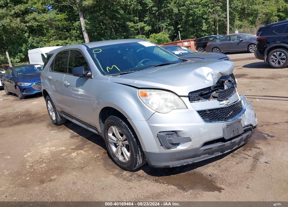 2012 CHEVROLET EQUINOX LS VIN: 2GNALBEK7C1132349