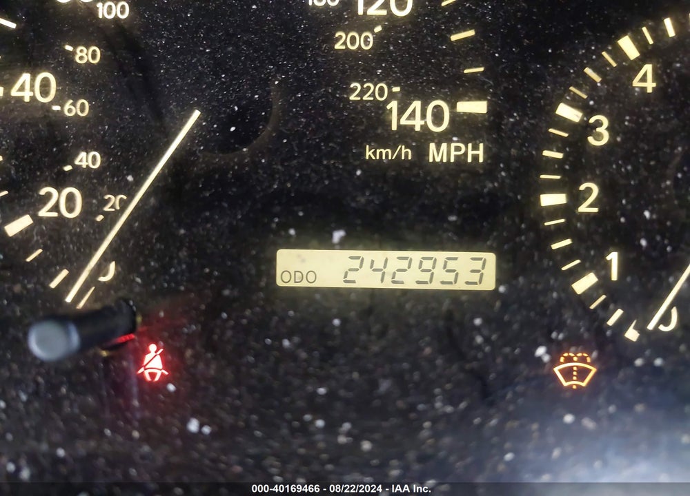2000 LEXUS RX 300 VIN: JT6GF10U7Y0073911