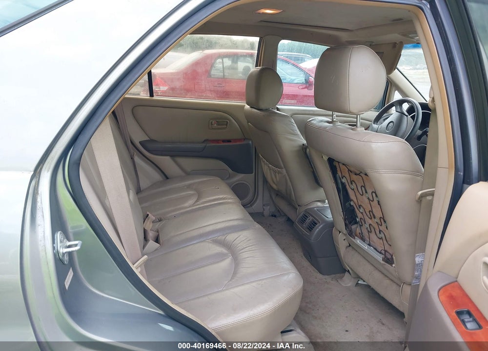 2000 LEXUS RX 300 VIN: JT6GF10U7Y0073911
