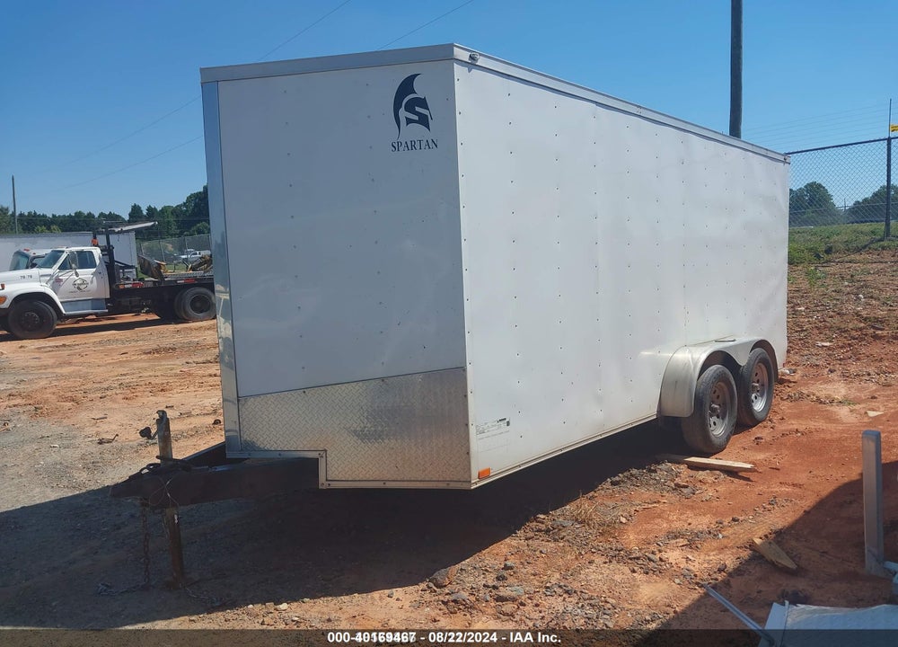 2018 SPARTAN CARFO ENCLOSED TRAILER VIN: 50XBE1628JA009052