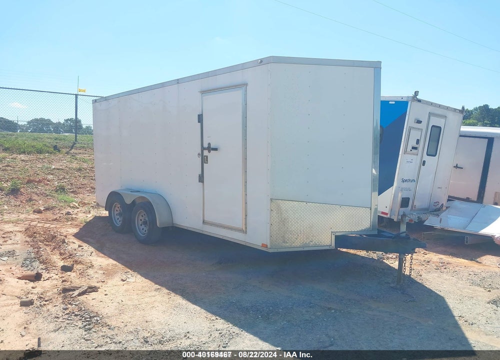 2018 SPARTAN CARFO ENCLOSED TRAILER VIN: 50XBE1628JA009052