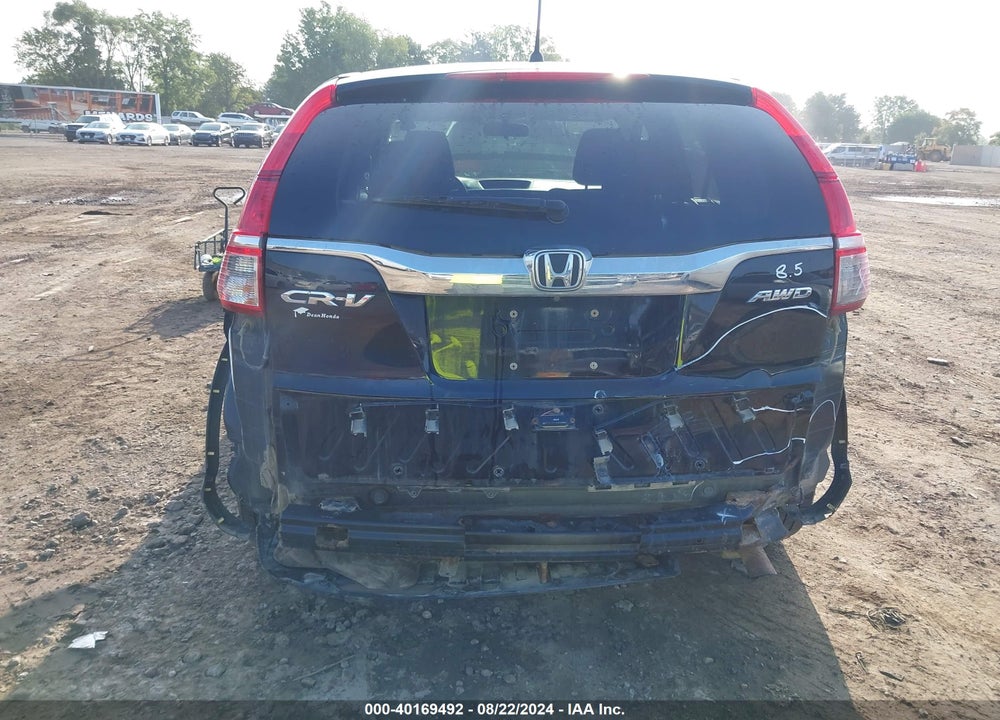 2016 HONDA CR-V SE VIN: 2HKRM4H46GH716361
