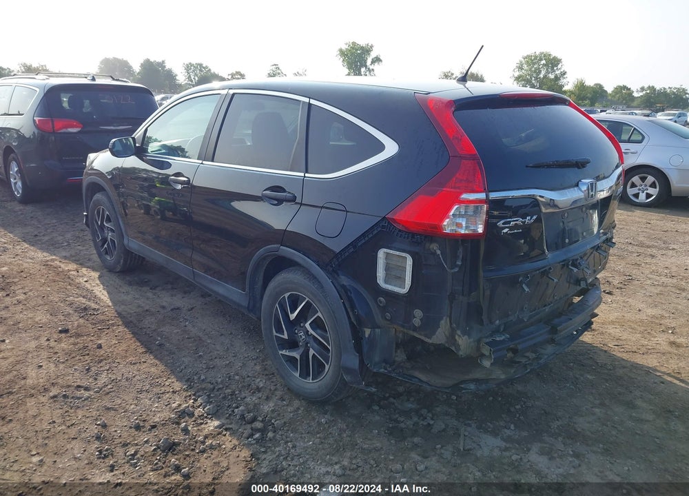 2016 HONDA CR-V SE VIN: 2HKRM4H46GH716361