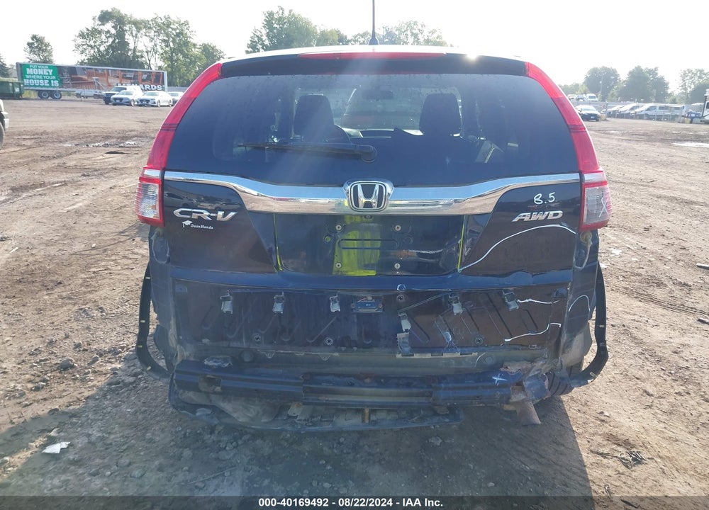 2016 HONDA CR-V SE VIN: 2HKRM4H46GH716361