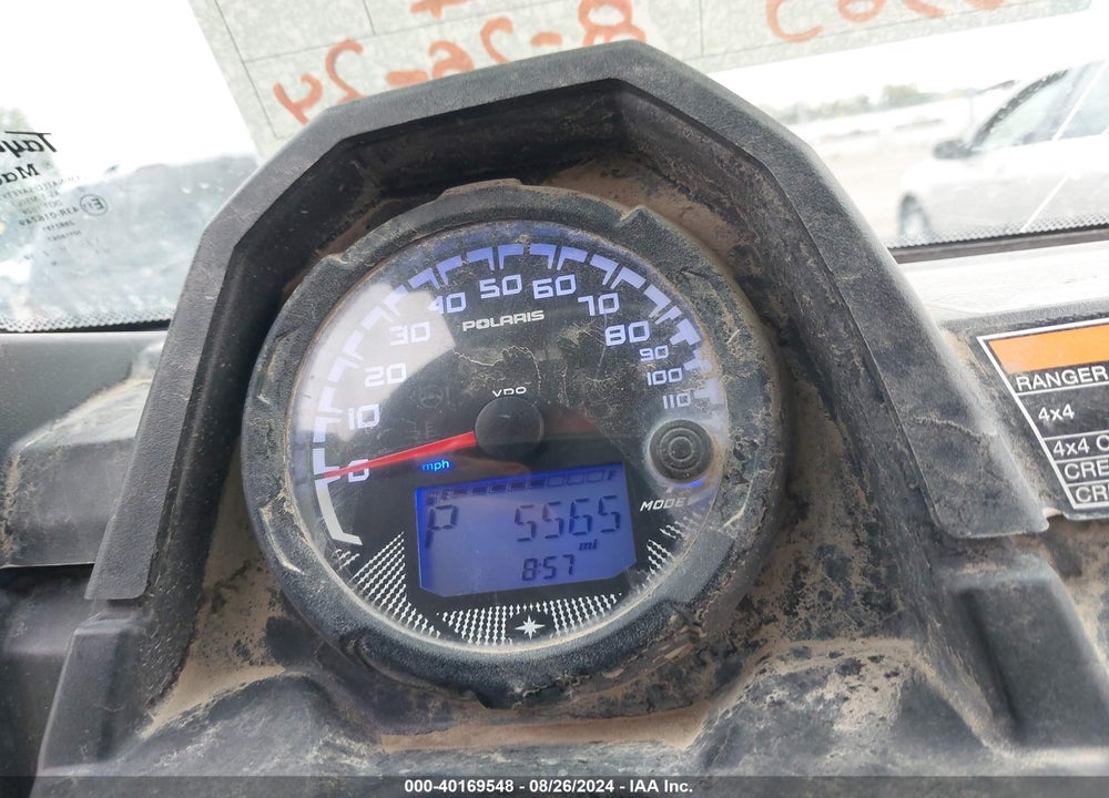 2019 POLARIS RANGER VIN: 4XARVE878K8870114