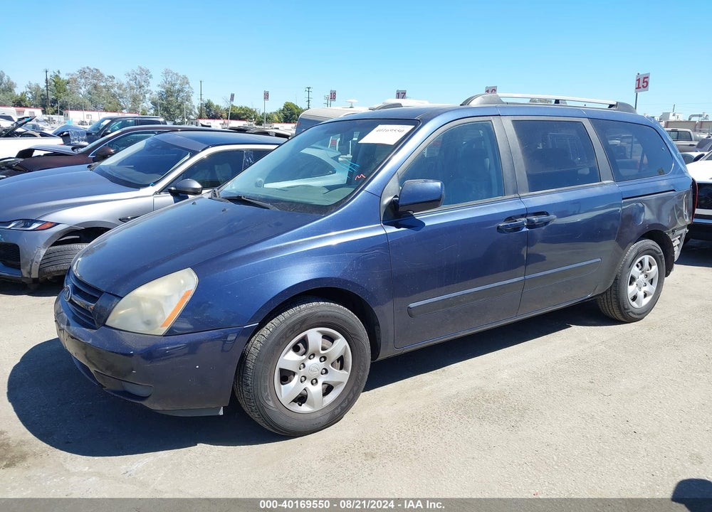 2008 KIA SEDONA LX VIN: KNDMB233X86263683