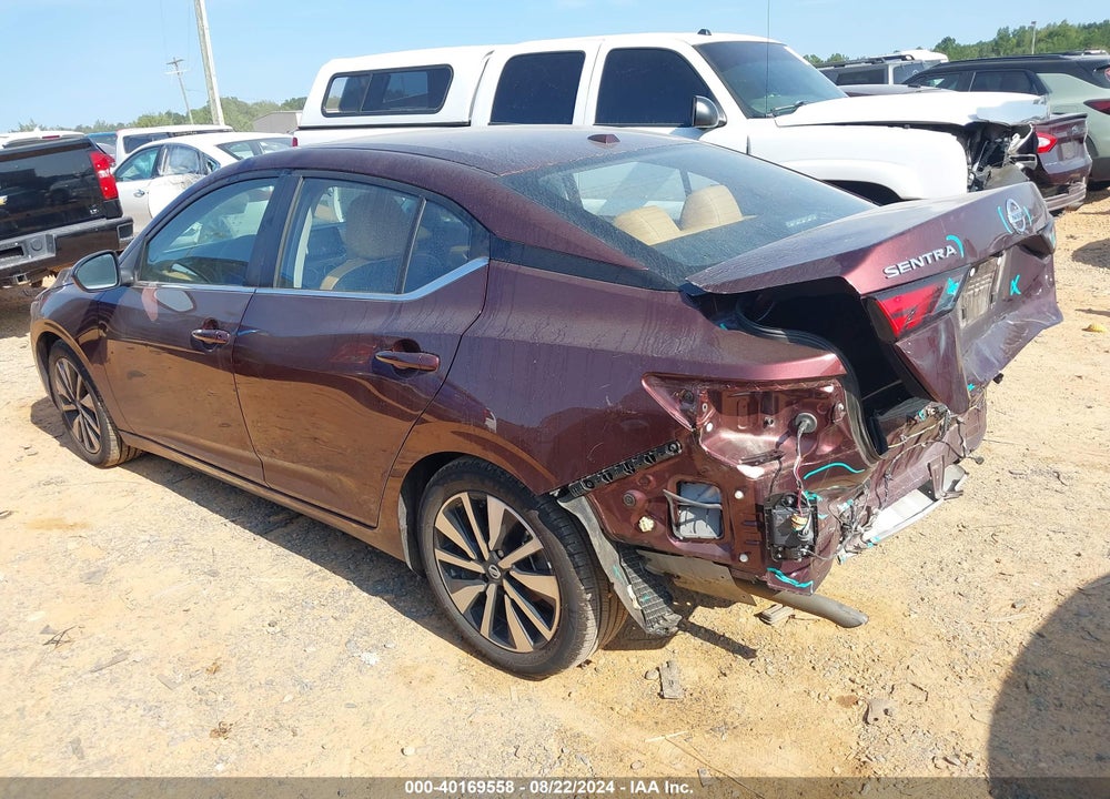 2023 NISSAN SENTRA SV XTRONIC CVT VIN: 3N1AB8CV8PY259276