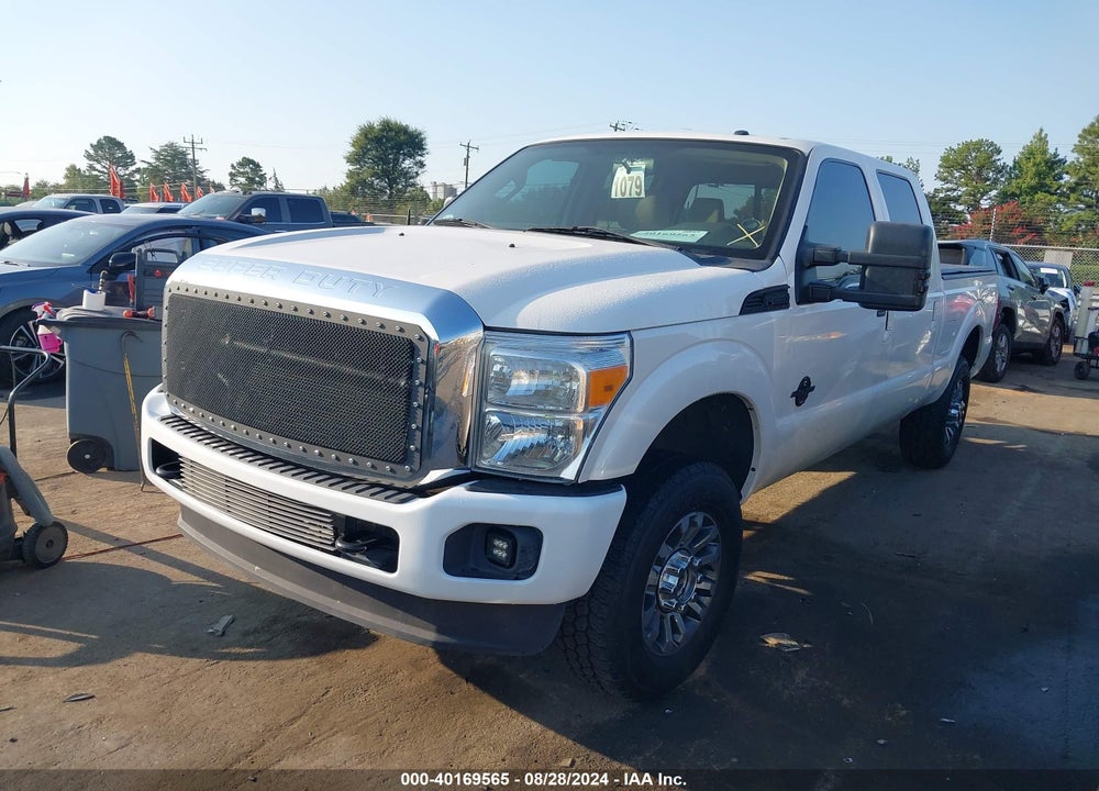 2012 FORD F-250 LARIAT VIN: 1FT7W2BTXCEC36727