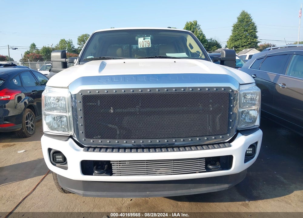 2012 FORD F-250 LARIAT VIN: 1FT7W2BTXCEC36727