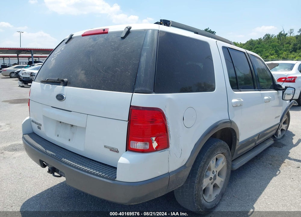 2005 FORD EXPLORER XLT/XLT SPORT VIN: 1FMZU63K35UB86687