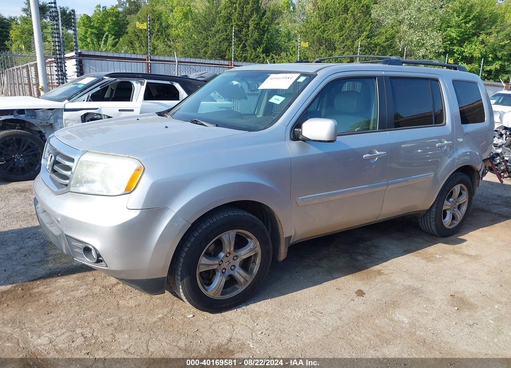 2013 HONDA PILOT EX-L VIN: 5FNYF3H56DB005665