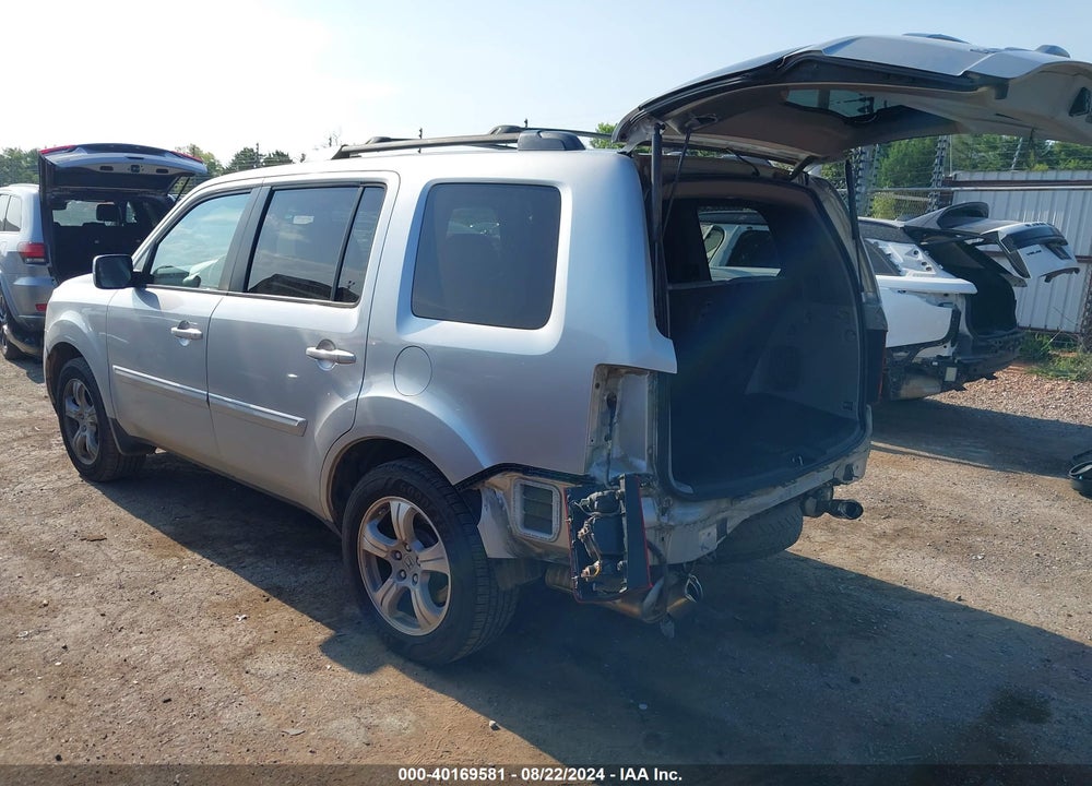 2013 HONDA PILOT EX-L VIN: 5FNYF3H56DB005665