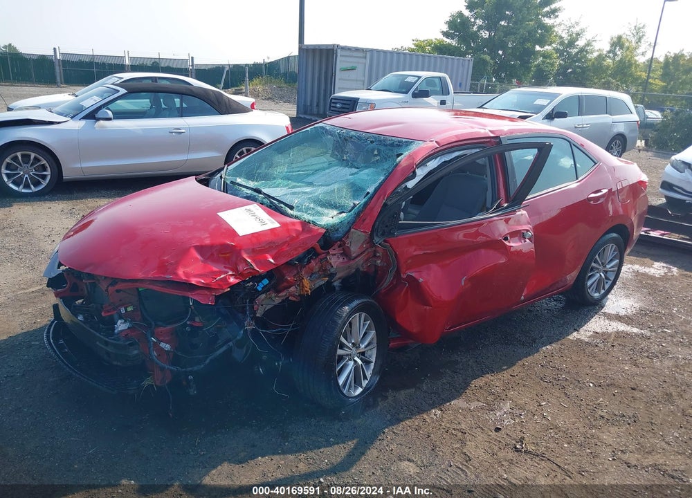 2014 TOYOTA COROLLA LE PLUS VIN: 2T1BURHE8EC073969