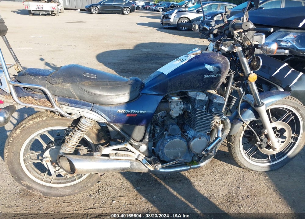 1985 HONDA CB650 SC VIN: JH2RC1308FM208006