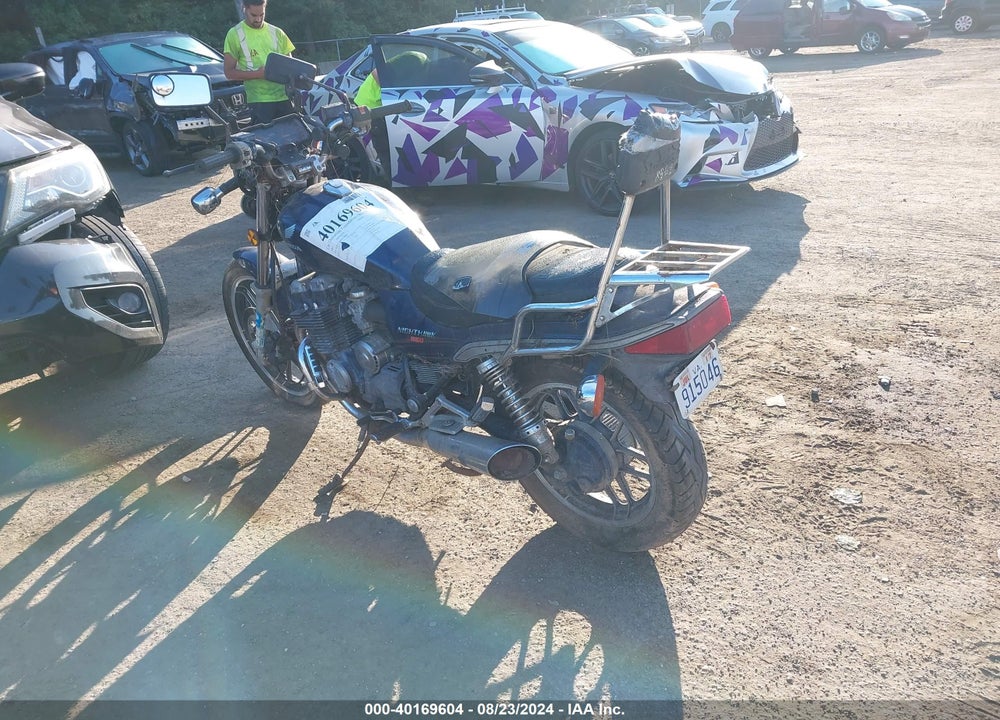 1985 HONDA CB650 SC VIN: JH2RC1308FM208006
