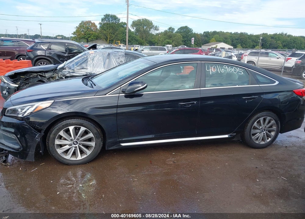 2015 HYUNDAI SONATA SPORT VIN: 5NPE34AF4FH079613