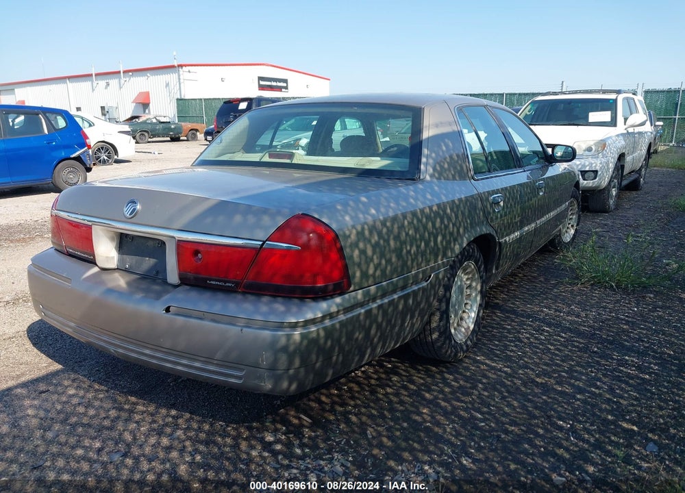 2001 MERCURY GRAND MARQUIS VIN: 2MEFM75WX1X699580