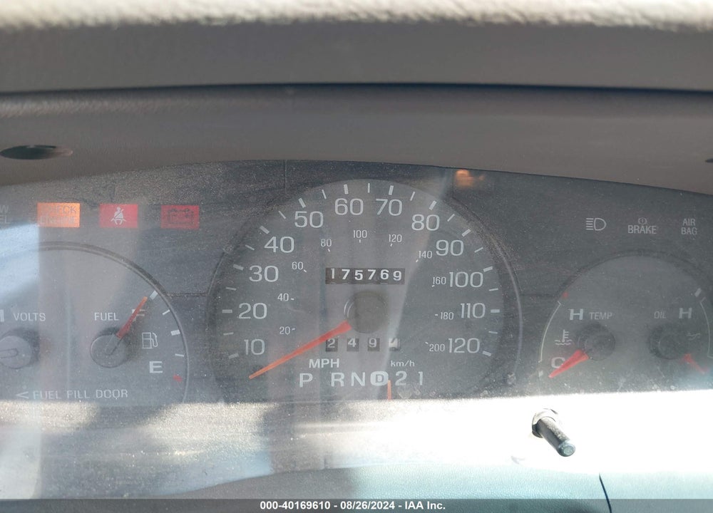 2001 MERCURY GRAND MARQUIS VIN: 2MEFM75WX1X699580