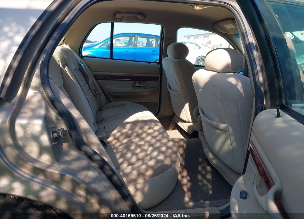 2001 MERCURY GRAND MARQUIS VIN: 2MEFM75WX1X699580