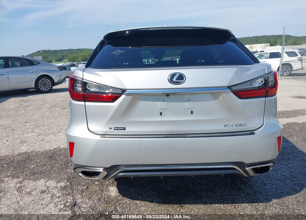 2016 LEXUS RX 350 F-SPORT VIN: 2T2BZMCAXGC051432