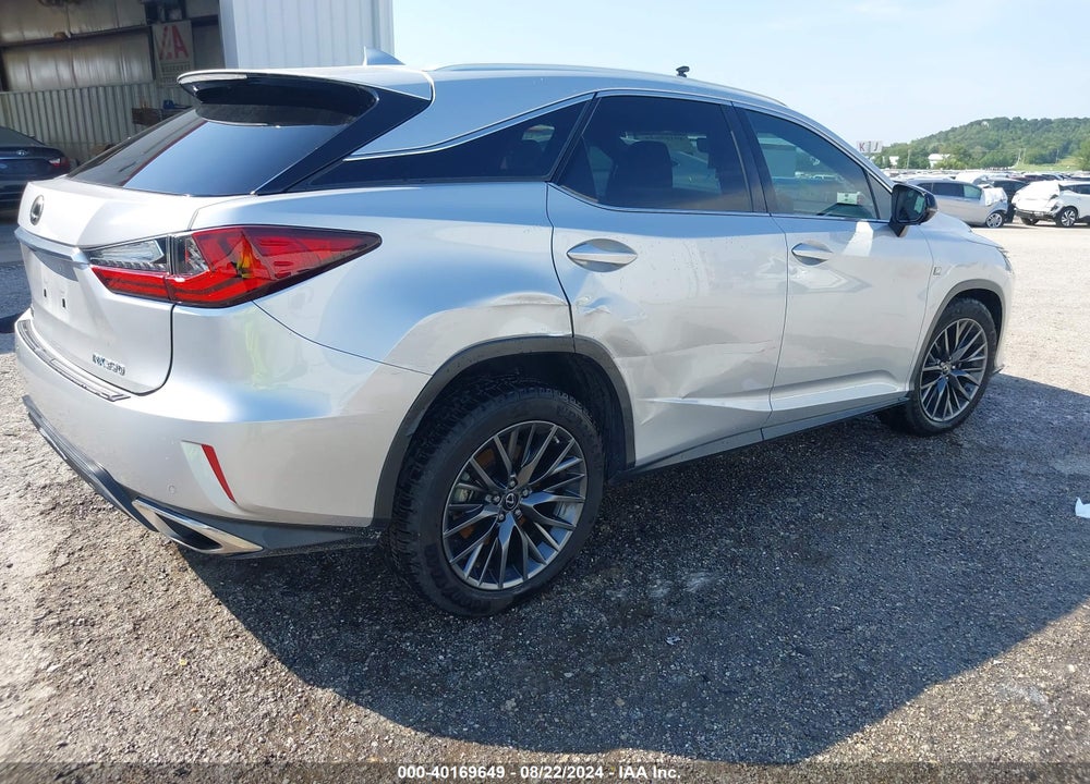 2016 LEXUS RX 350 F-SPORT VIN: 2T2BZMCAXGC051432