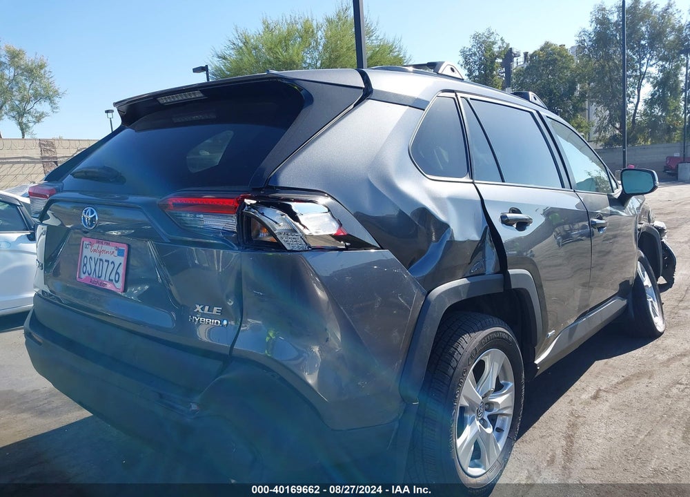 2020 TOYOTA RAV4 HYBRID XLE VIN: 4T3R6RFV9LU004593
