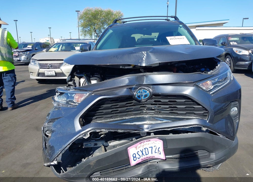 2020 TOYOTA RAV4 HYBRID XLE VIN: 4T3R6RFV9LU004593