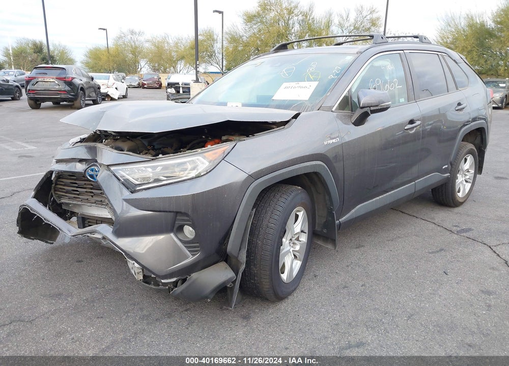 2020 TOYOTA RAV4 HYBRID XLE VIN: 4T3R6RFV9LU004593