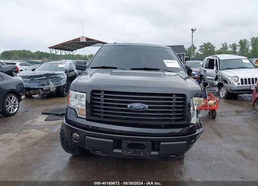 2014 FORD F-150 STX VIN: 1FTFW1EF9EFC27820