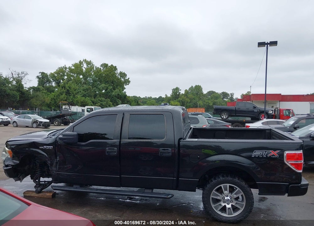 2014 FORD F-150 STX VIN: 1FTFW1EF9EFC27820