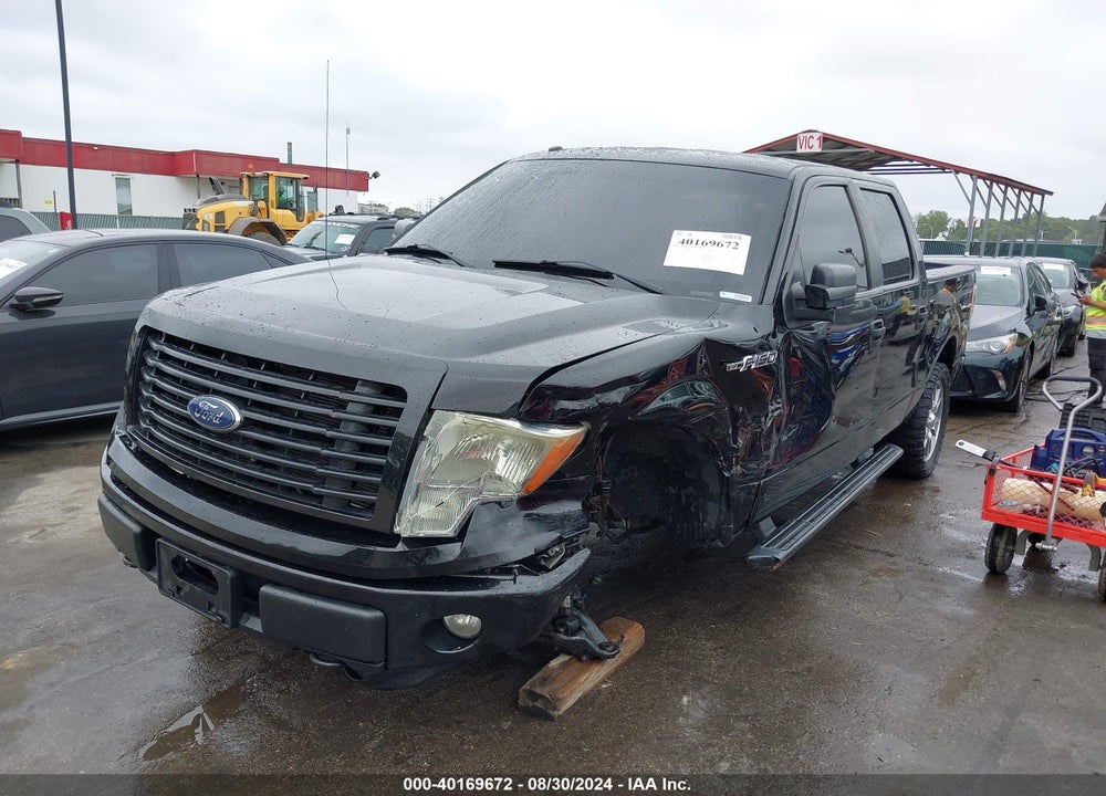 2014 FORD F-150 STX VIN: 1FTFW1EF9EFC27820
