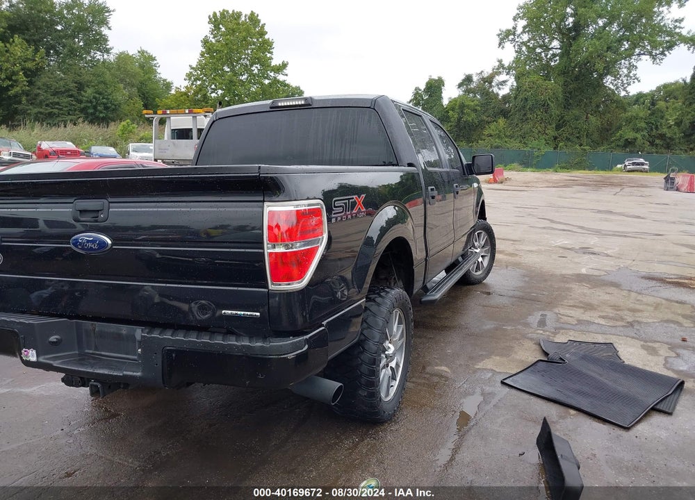 2014 FORD F-150 STX VIN: 1FTFW1EF9EFC27820