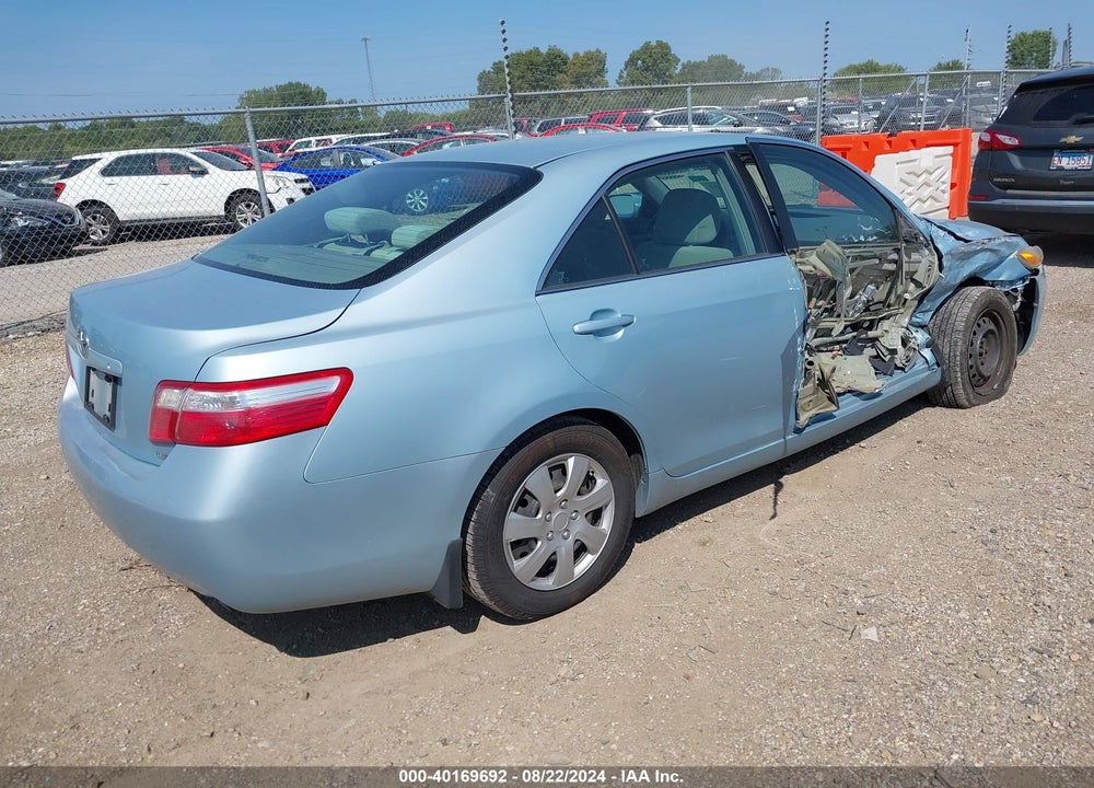 2008 TOYOTA CAMRY LE VIN: 4T4BE46K38R043604