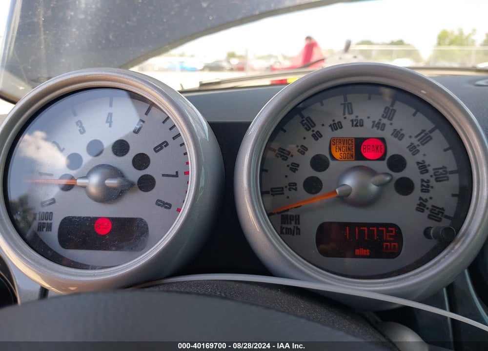 2003 MINI COOPER S VIN: WMWRE33493TD60136