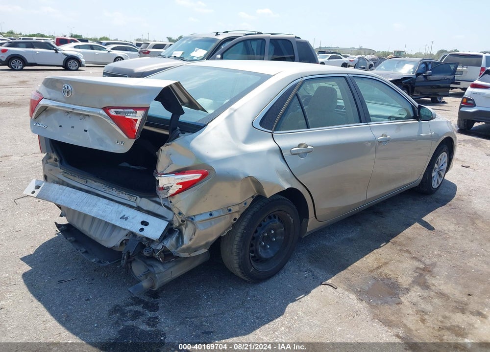 2015 TOYOTA CAMRY LE VIN: 4T4BF1FK7FR509981