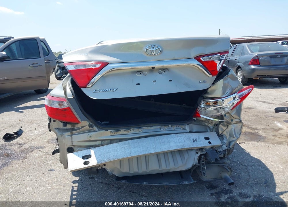 2015 TOYOTA CAMRY LE VIN: 4T4BF1FK7FR509981