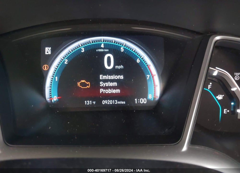 2018 HONDA CIVIC EX-T VIN: JHMFC1F30JX035847