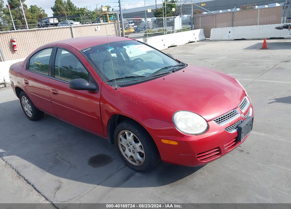 2005 DODGE NEON SXT VIN: 1B3ES56C55D154770