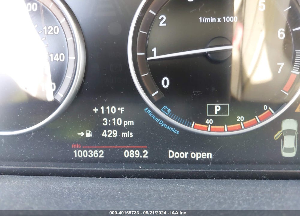 2013 BMW 528I VIN: WBAXG5C51DD228860