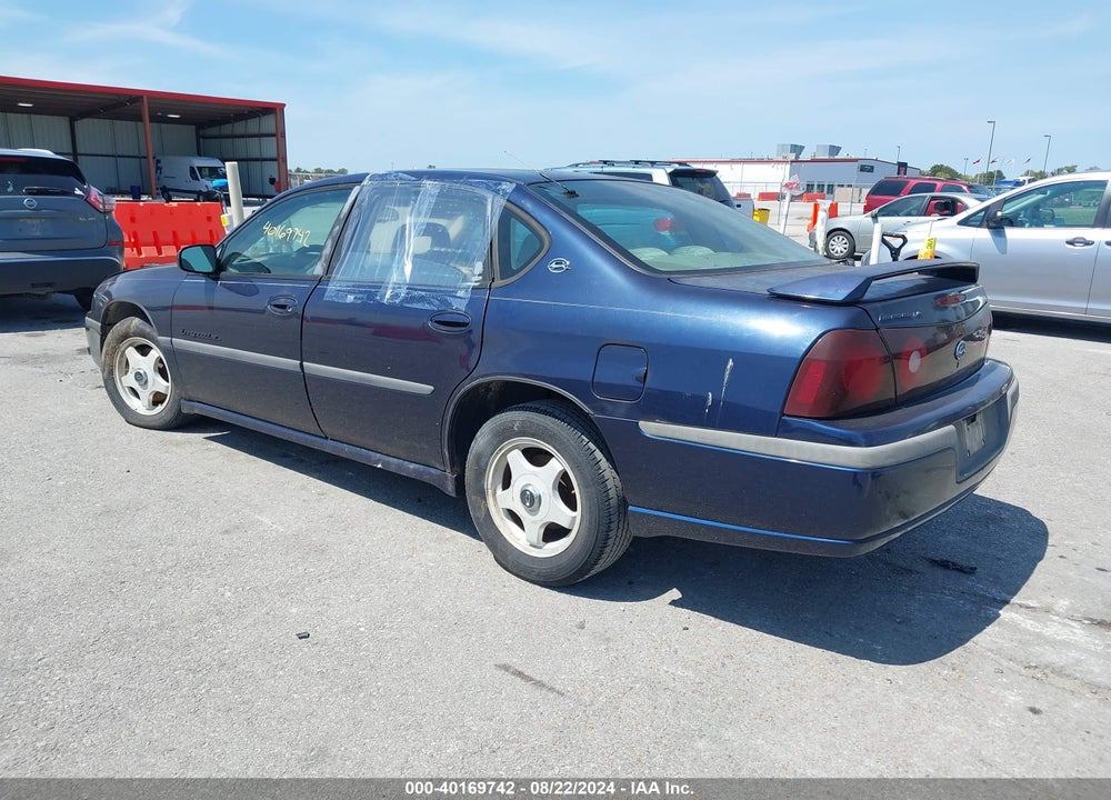 2002 CHEVROLET IMPALA LS VIN: 2G1WH55K729208291