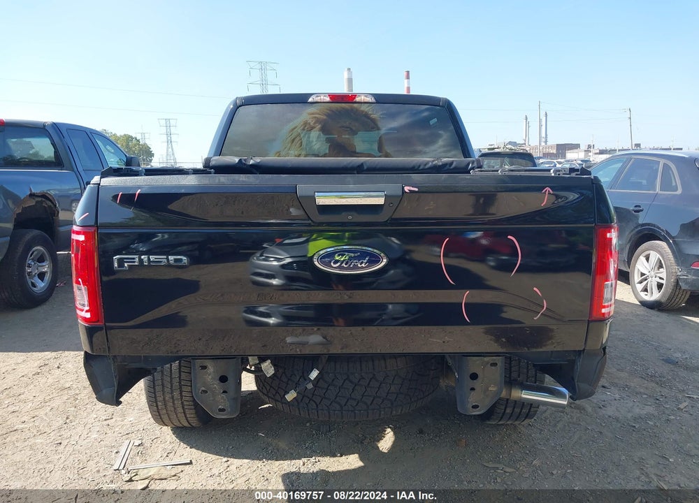 2017 FORD F-150 KING RANCH/LARIAT/PLATINUM/XL/XLT VIN: 1FTEW1EF9HFB20086