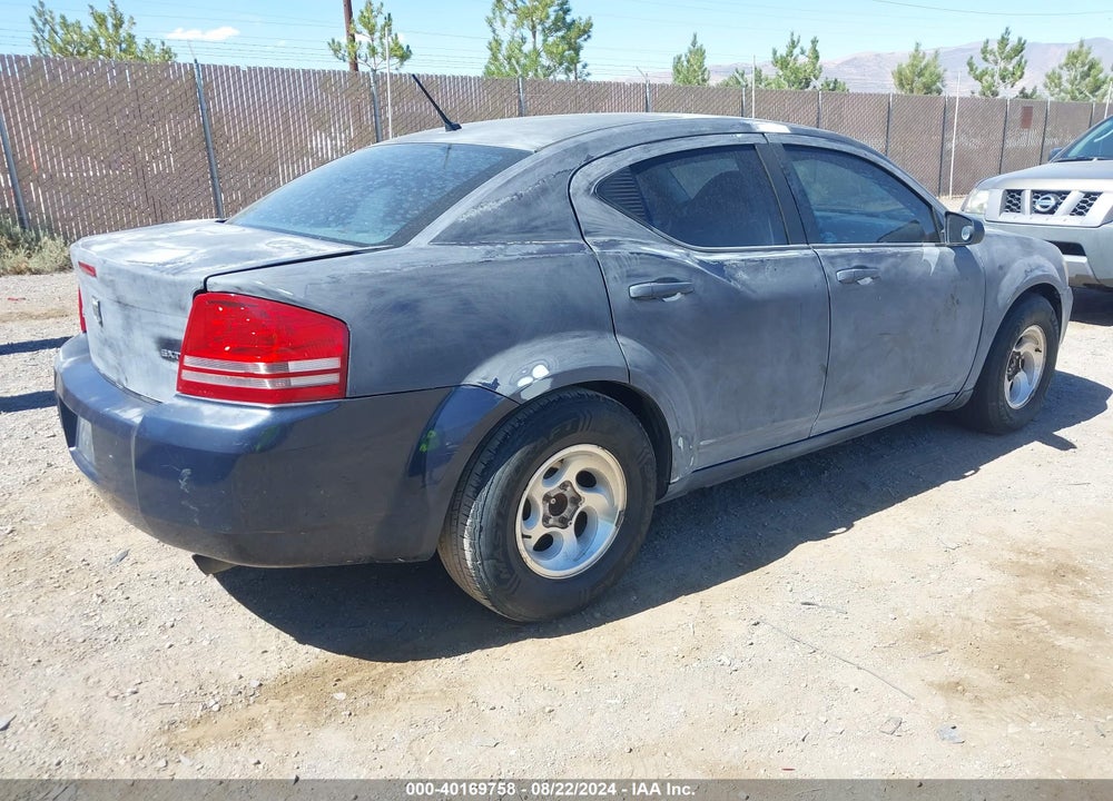 2008 DODGE AVENGER SXT VIN: 1B3LC56RX8N688998