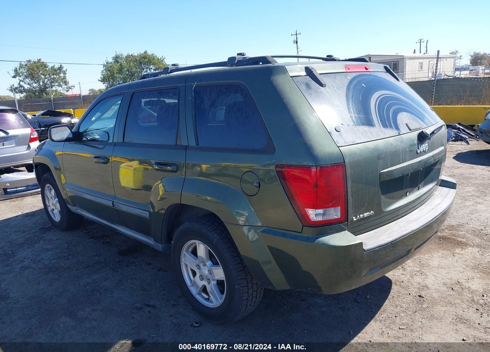 2007 JEEP GRAND CHEROKEE LAREDO VIN: 1J8GS48K67C526155