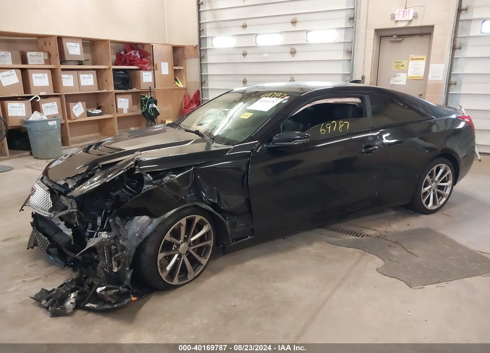 2018 CADILLAC ATS-V VIN: 1G6AL1RY9J0142281