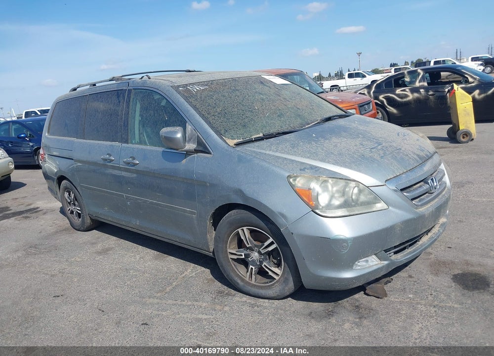 2005 HONDA ODYSSEY TOURING VIN: 5FNRL38815B058234