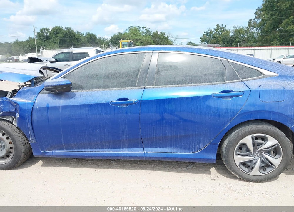 2021 HONDA CIVIC LX VIN: 2HGFC2F68MH518143