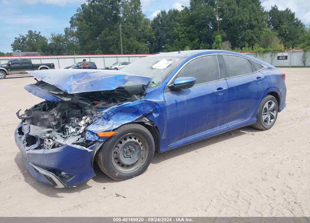 2021 HONDA CIVIC LX VIN: 2HGFC2F68MH518143