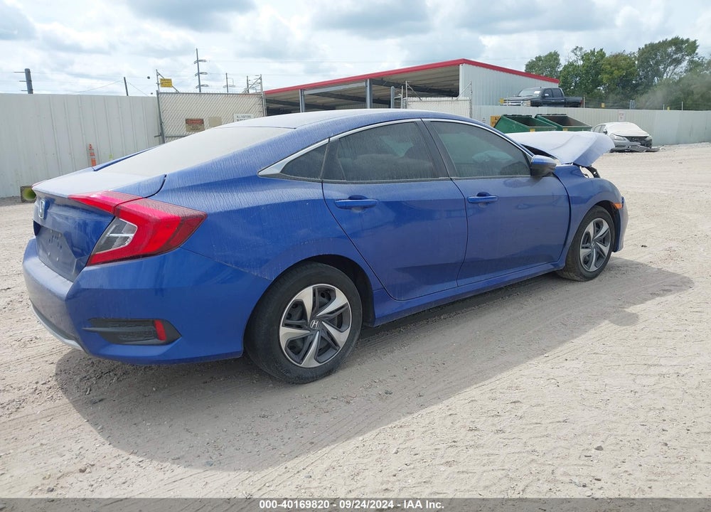 2021 HONDA CIVIC LX VIN: 2HGFC2F68MH518143