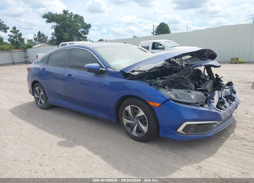 2021 HONDA CIVIC LX VIN: 2HGFC2F68MH518143